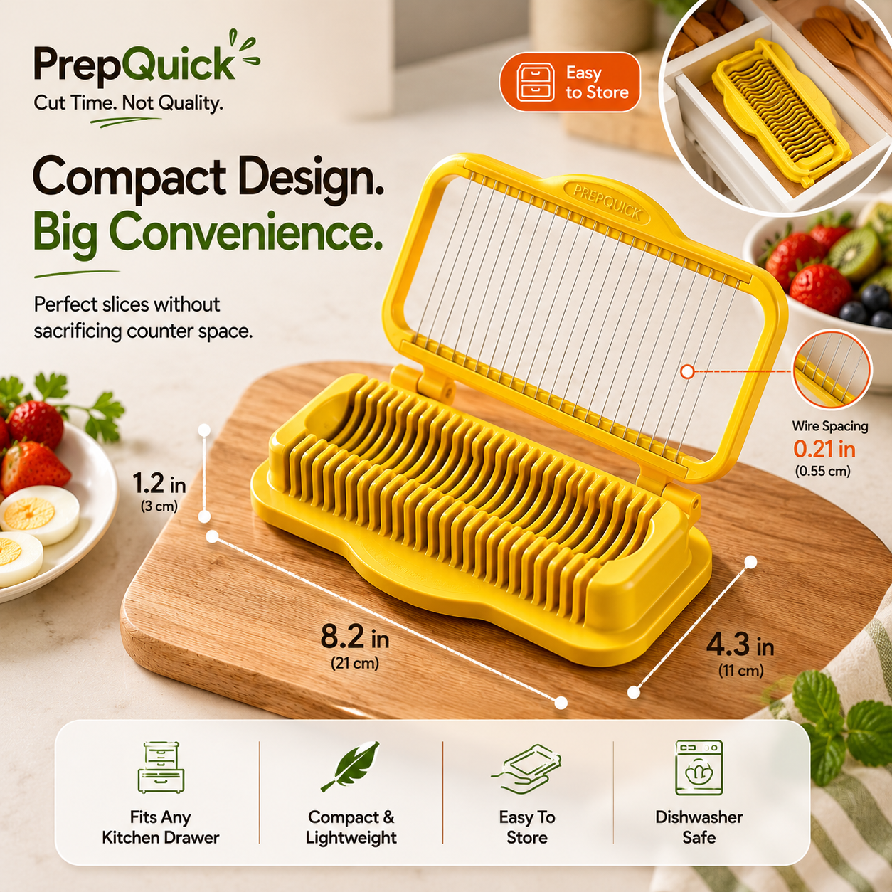 PrepQuick - Cut Time. Not Quality.