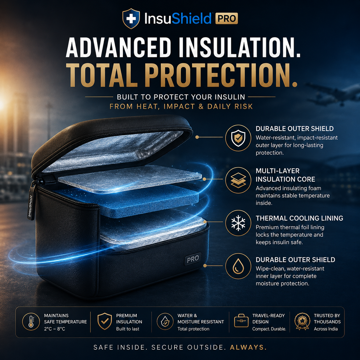 InsuShield Pro - Stay Safe. Stay in Control.