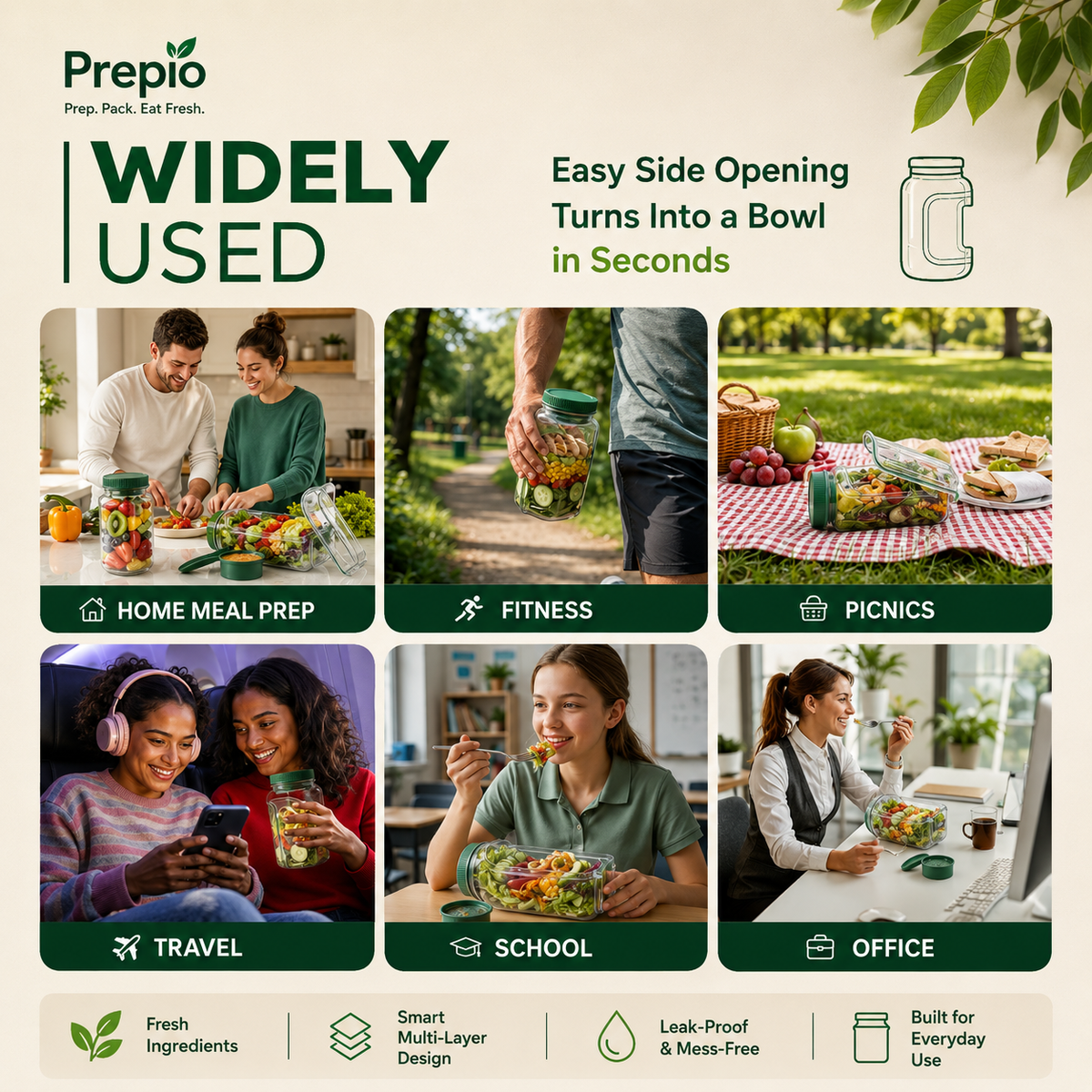 Prepio -  Prep. Pack. Eat Fresh.