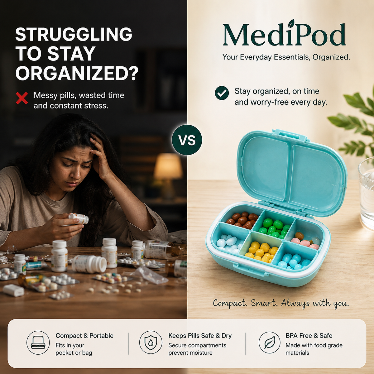MediPod - Your Everyday Essentials, Organized.