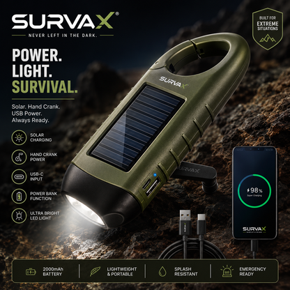 SurvaX - Never Left In The Dark.