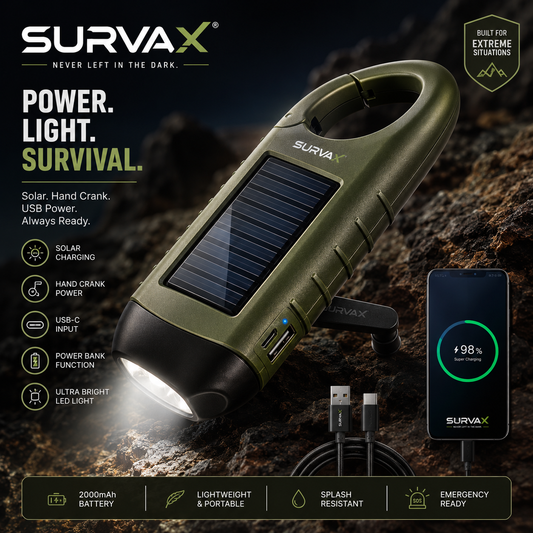 SurvaX - Never Left In The Dark.
