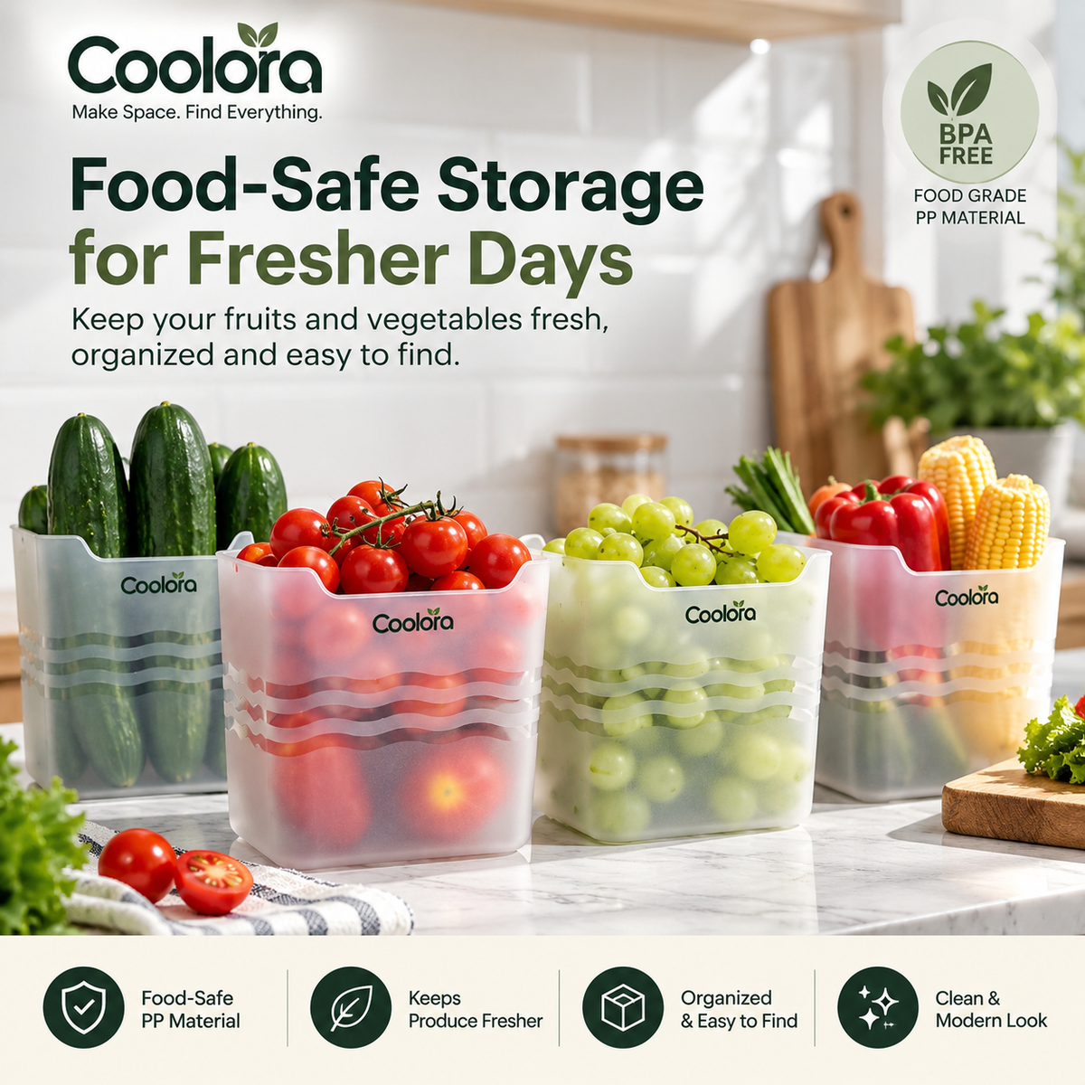 Coolora - Make Space. Find Everything.