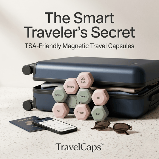 TravelCaps™ —  No Spills. No Stress. Just Travel.