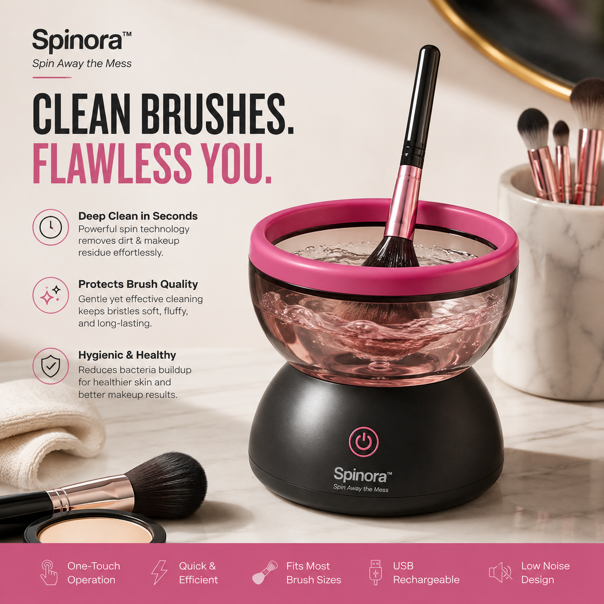 Spinora - Spin Away the Mess.