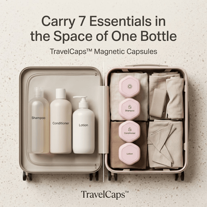 TravelCaps™ —  No Spills. No Stress. Just Travel.