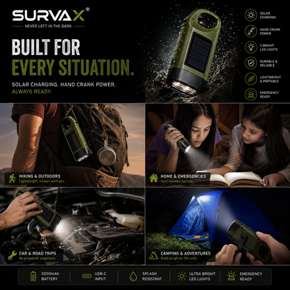 SurvaX - Never Left In The Dark.
