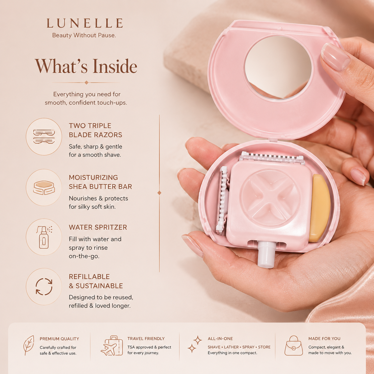 LUNELLE - Beauty Without Pause.