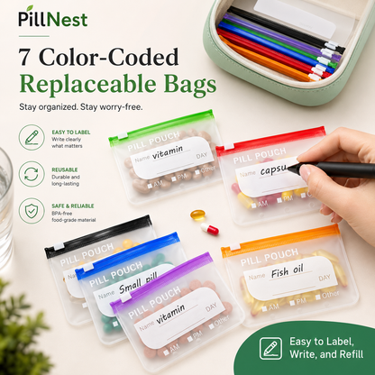 PillNest - Organized health, wherever you go.