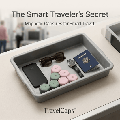 TravelCaps™ —  No Spills. No Stress. Just Travel.