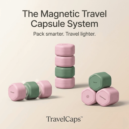 TravelCaps™ —  No Spills. No Stress. Just Travel.