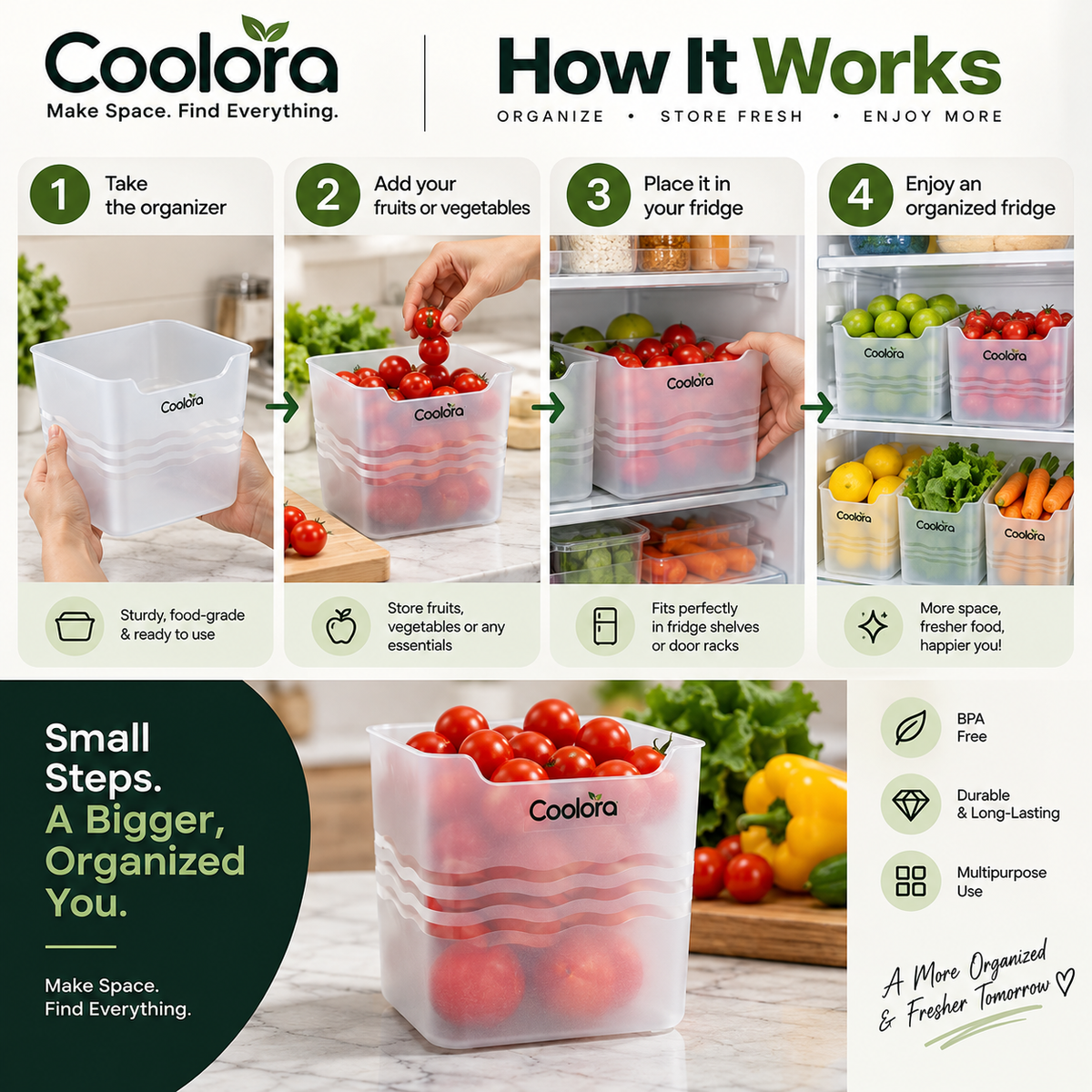 Coolora - Make Space. Find Everything.