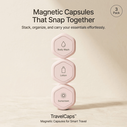 TravelCaps™ —  No Spills. No Stress. Just Travel.