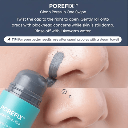 POREFIX™ - Clean Pores in One Swipe.