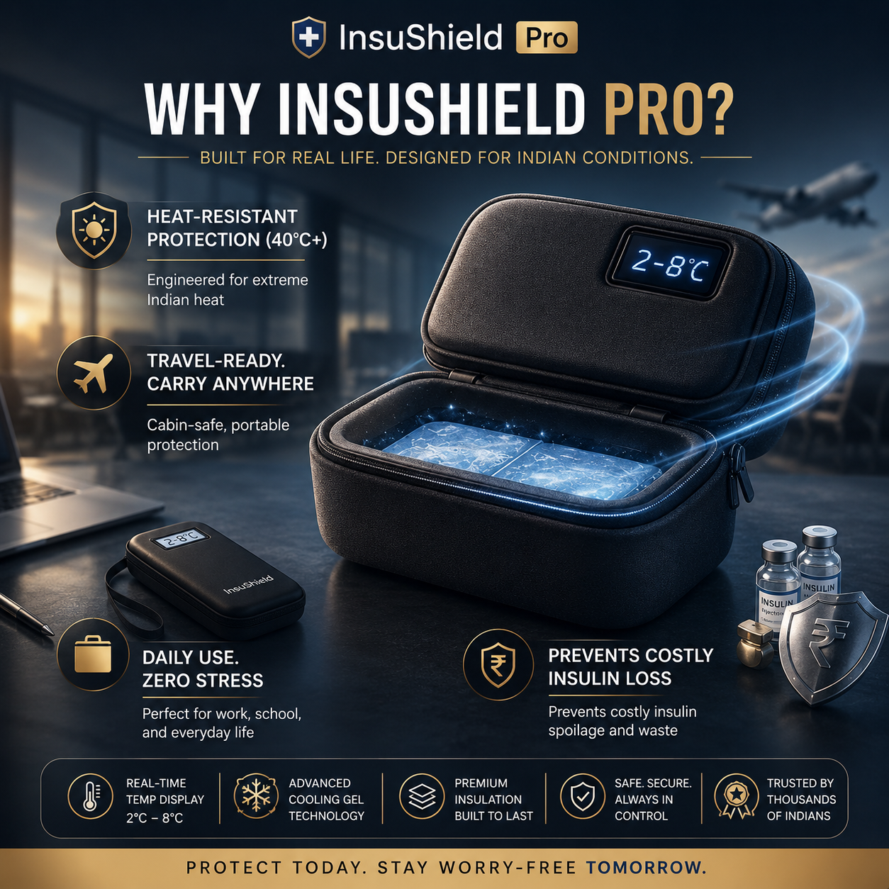 InsuShield Pro - Stay Safe. Stay in Control.