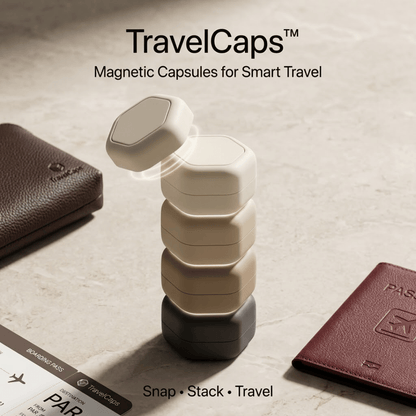 TravelCaps™ —  No Spills. No Stress. Just Travel.