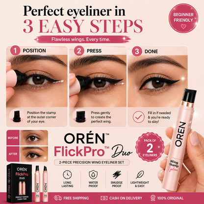 ORÉN FlickPro Duo – Flawless Wings. Every Time.