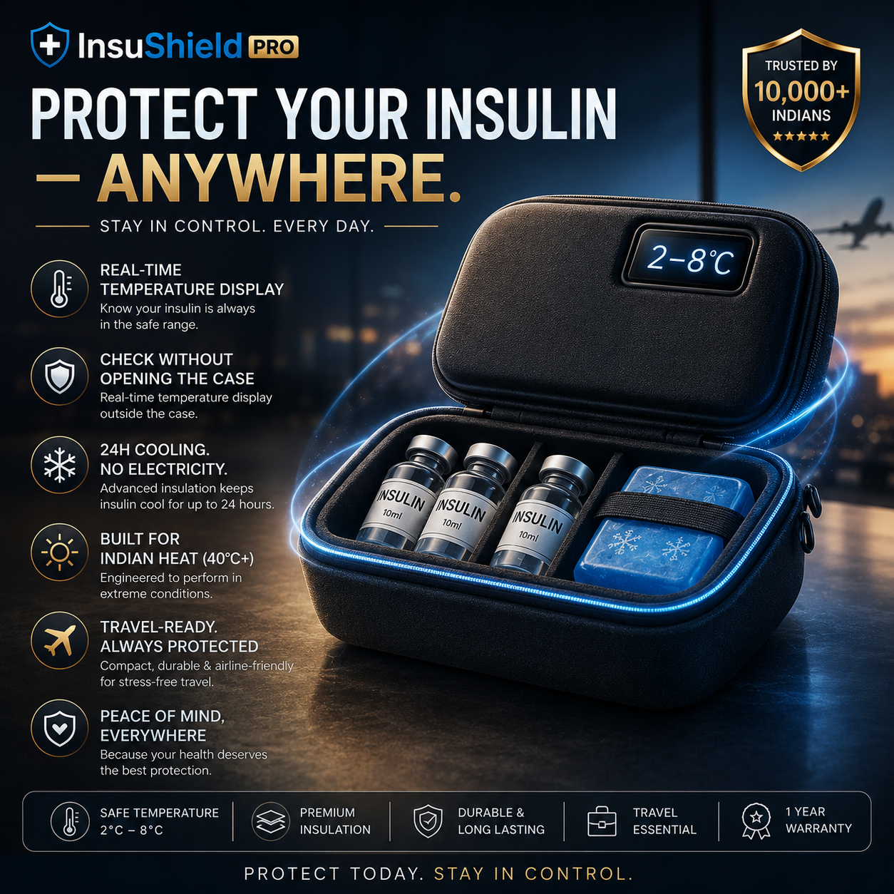 InsuShield Pro - Stay Safe. Stay in Control.
