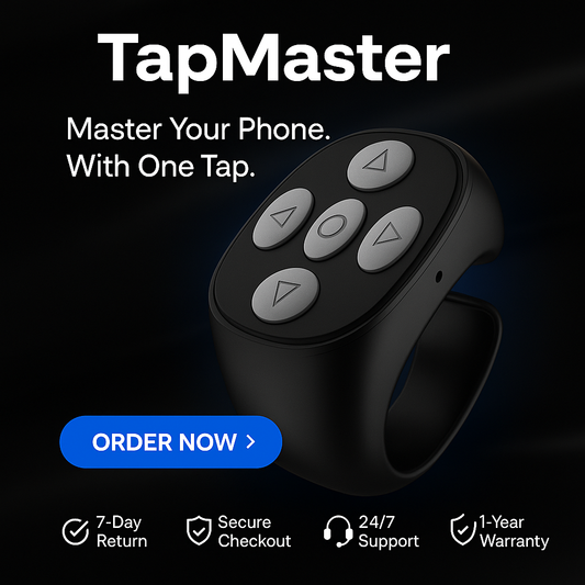 TapMaster™ — Master Your Phone. With One Tap.