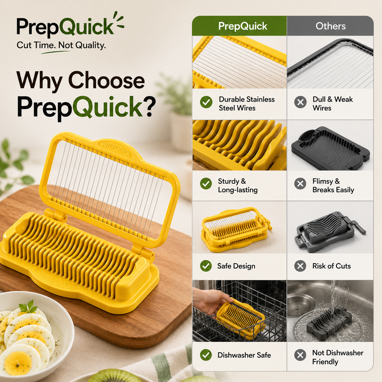 PrepQuick - Cut Time. Not Quality.