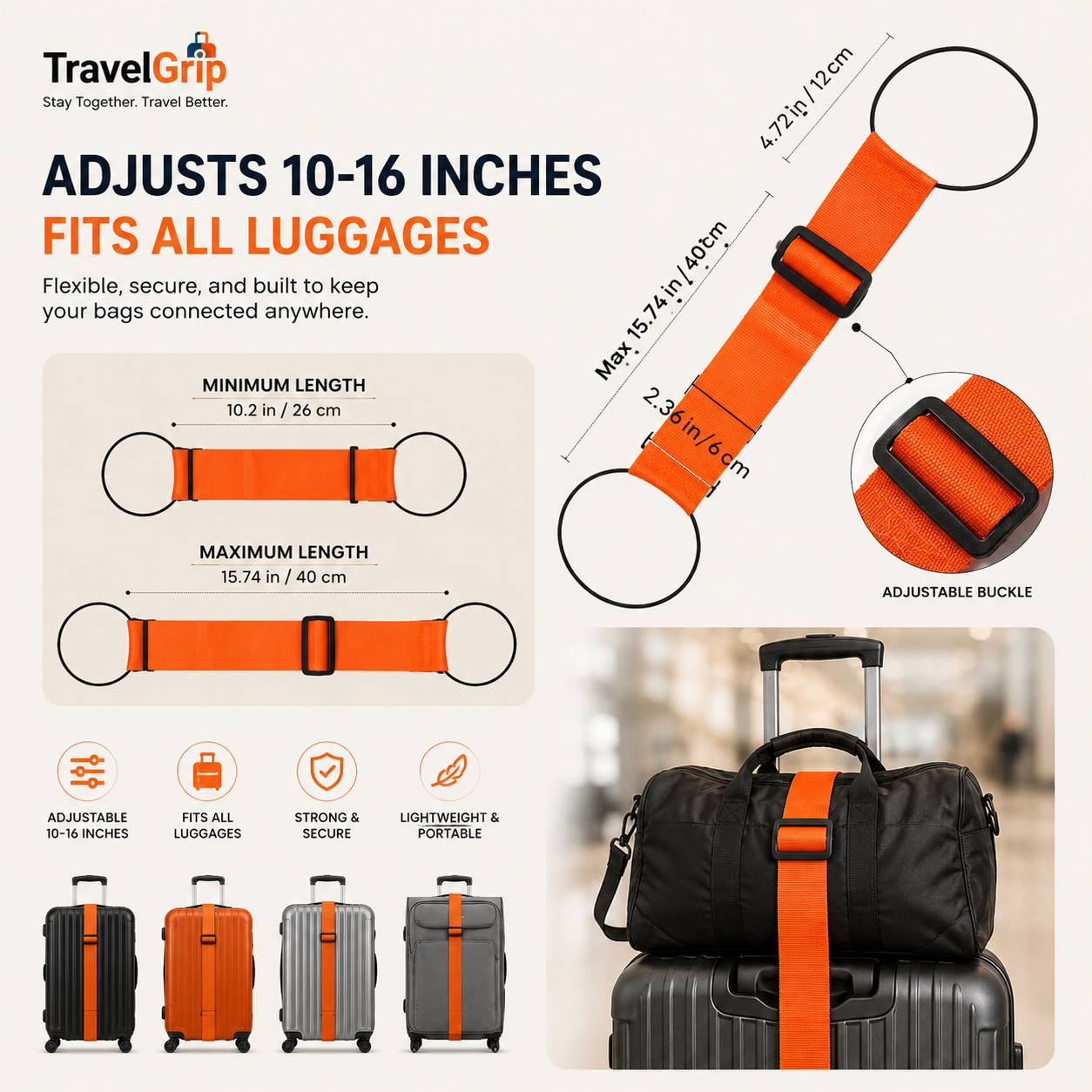 TravelGrip - Stay Together. Travel Better.