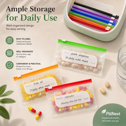 PillNest - Organized health, wherever you go.