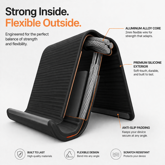 FlexFold Stand - Built to Bend. Made to Stand