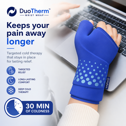 DuoTherm Wrist Wrap -  Heat. Cool. Recover.