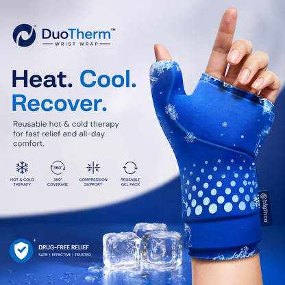 DuoTherm Wrist Wrap -  Heat. Cool. Recover.