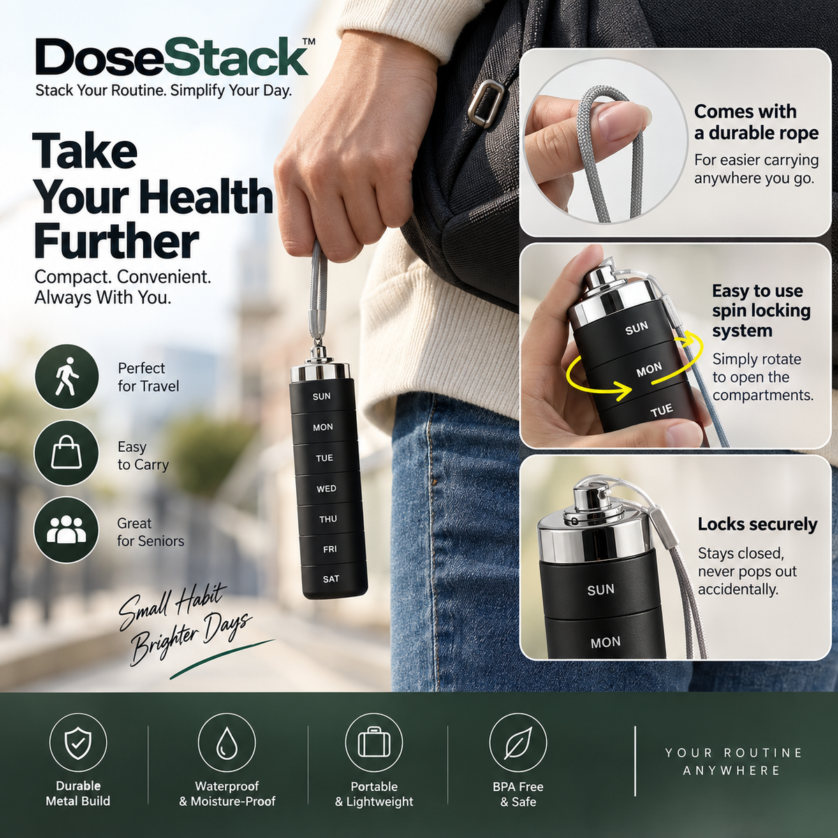 DoseStack - Stack Your Routine. Simplify Your Day.