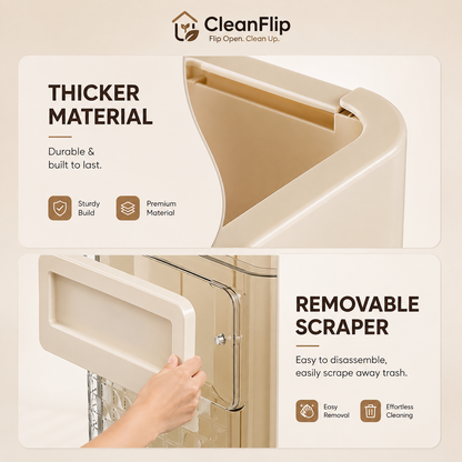 CleanFlip - Flip Open. Clean Up.