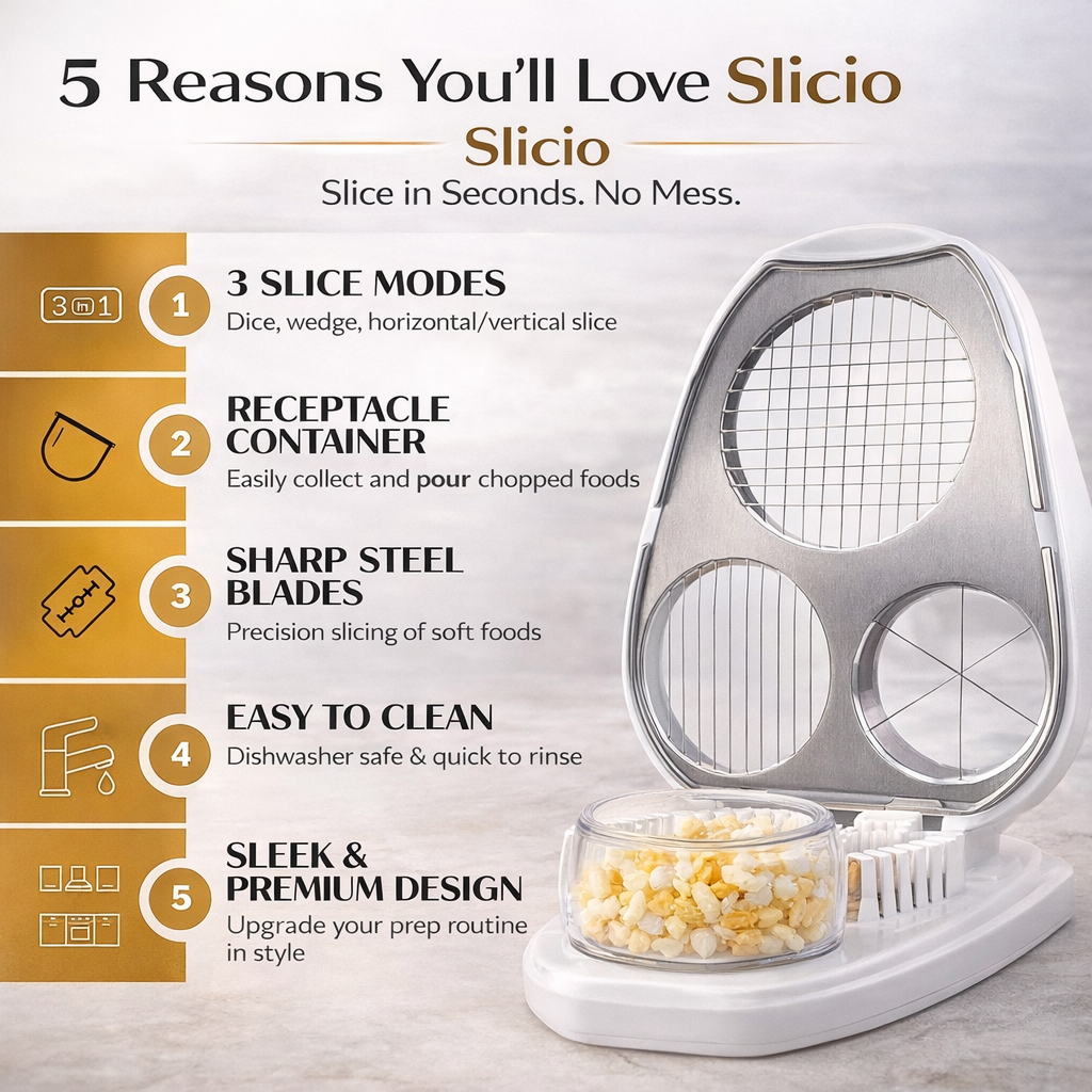 Slicio - Slice in Seconds. No Mess.