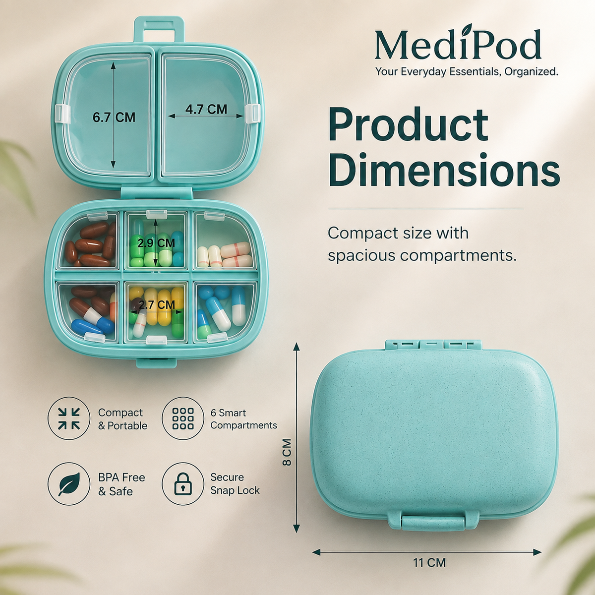 MediPod - Your Everyday Essentials, Organized.