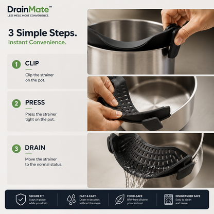 DrainMate - Less Mess. More Convenience.