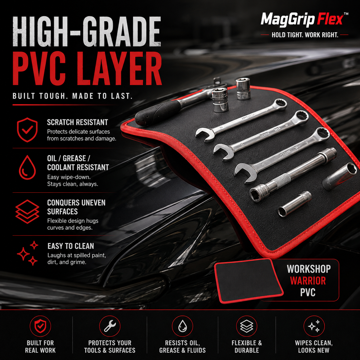 MagGrip Flex - Hold Tight. Work Right.