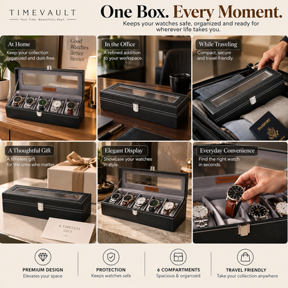 TIMEVAULT -  Your Time. Beautifully Kept.