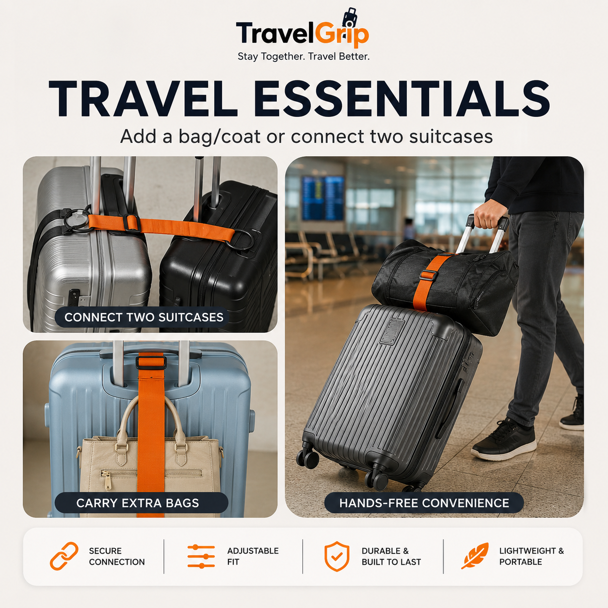 TravelGrip - Stay Together. Travel Better.