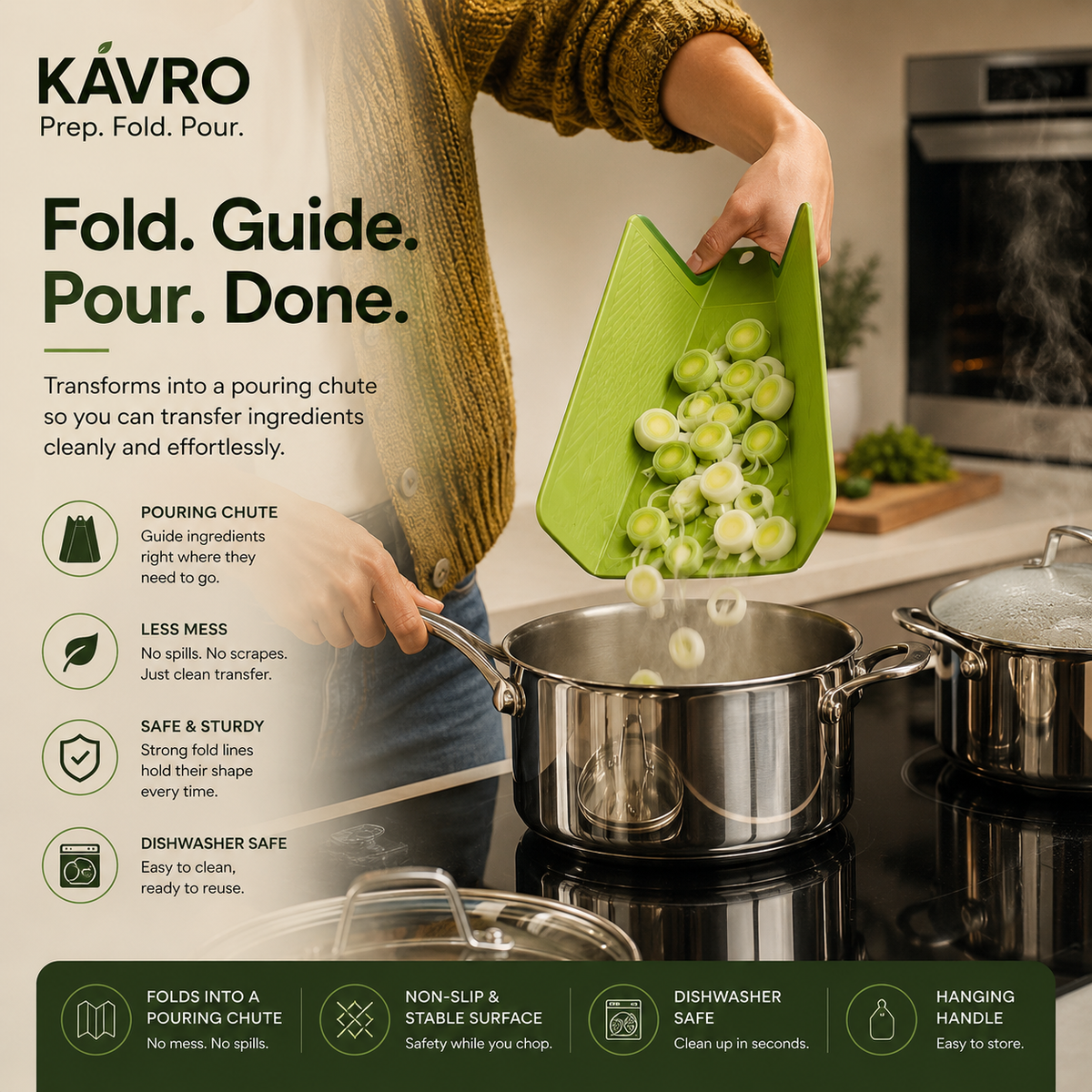 Kavro - Prep. Fold. Pour.