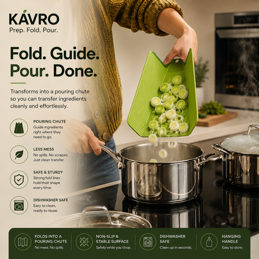 Kavro - Prep. Fold. Pour.