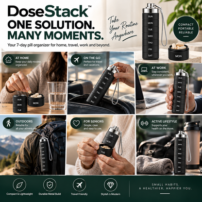 DoseStack - Stack Your Routine. Simplify Your Day.