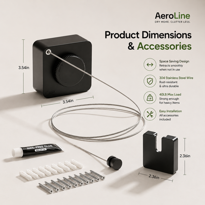 AeroLine - Dry More. Clutter Less