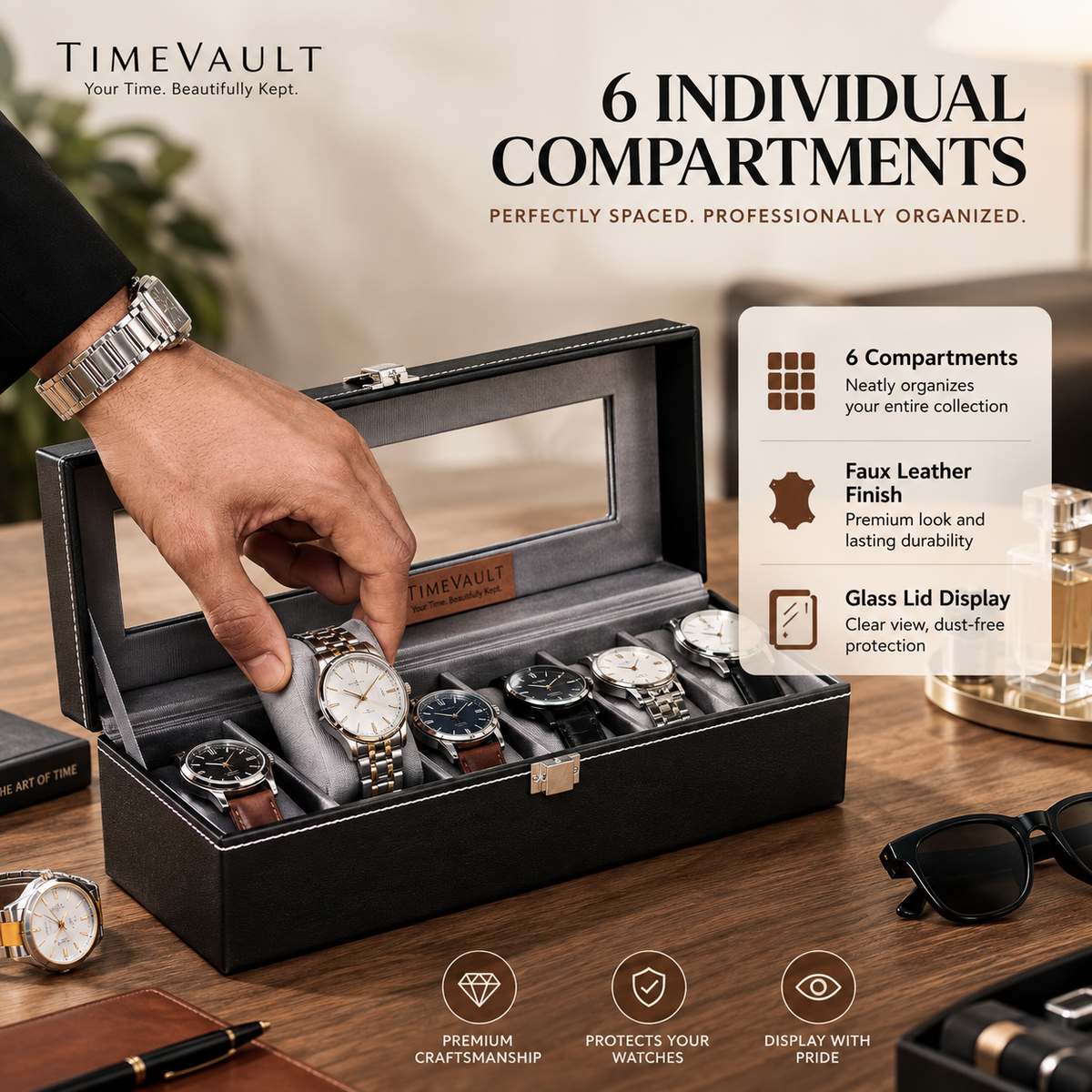 TIMEVAULT -  Your Time. Beautifully Kept.