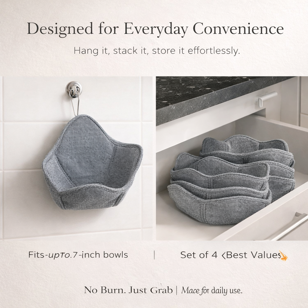 GrabHot – No Burn Bowl Holder