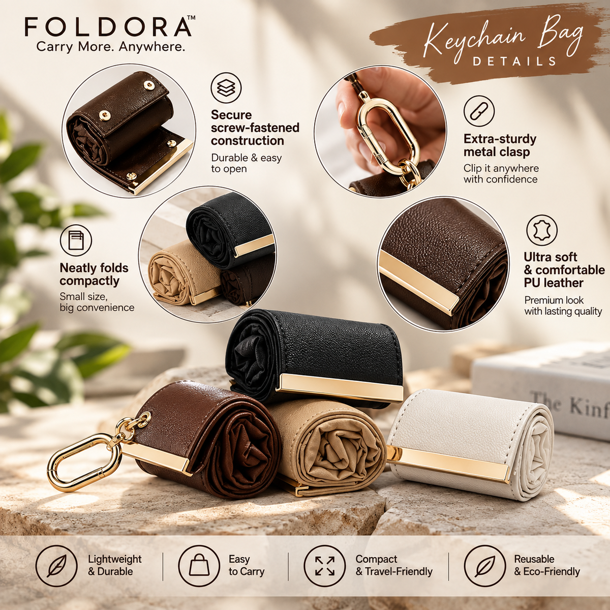 FOLDORA - Carry More. Anywhere.