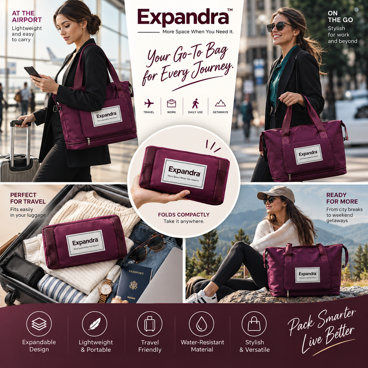 Expandra -  More Space When You Need It.