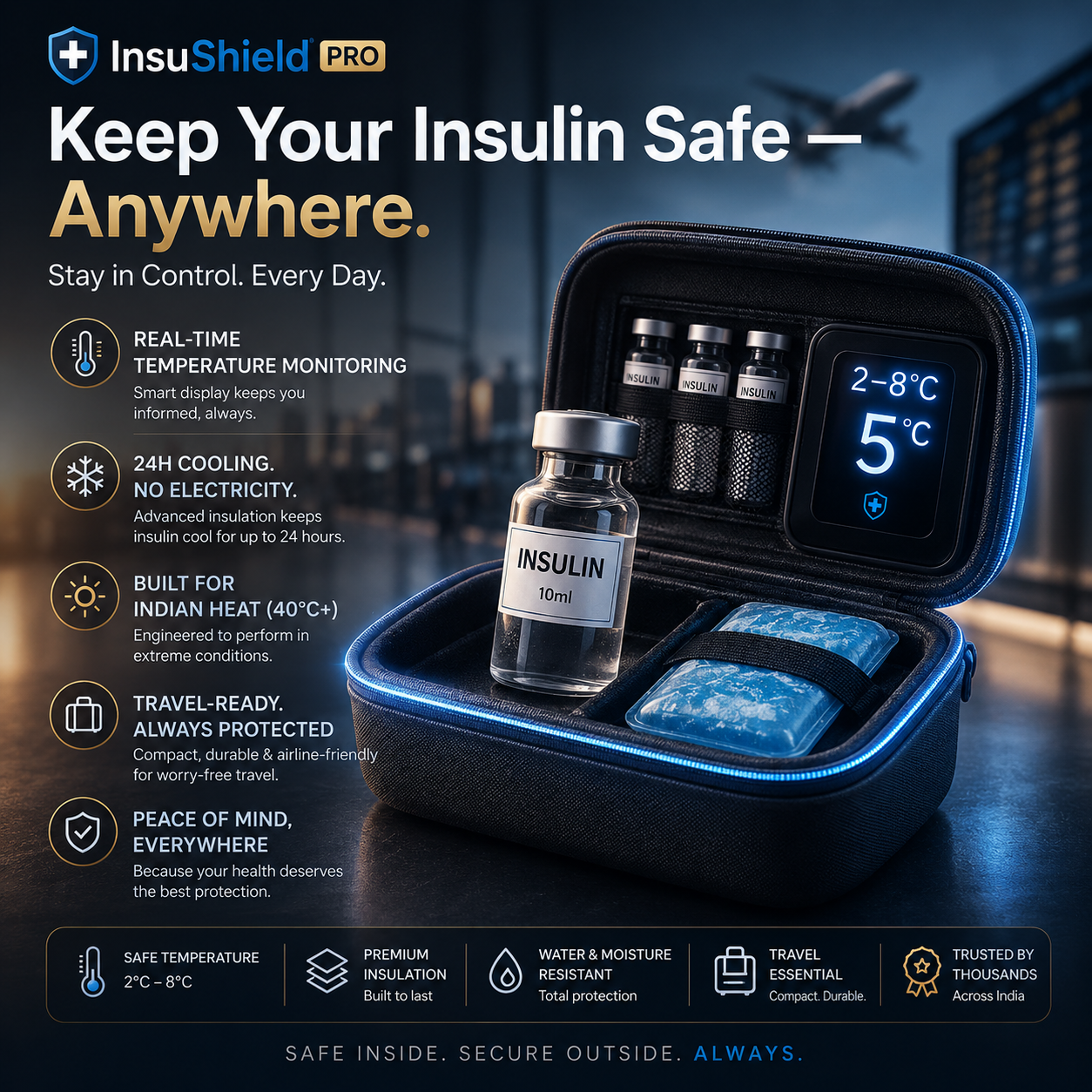 InsuShield Pro - Stay Safe. Stay in Control.