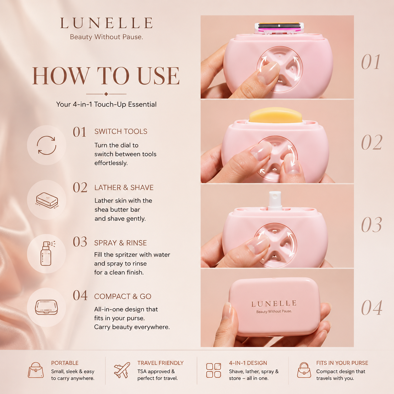 LUNELLE - Beauty Without Pause.