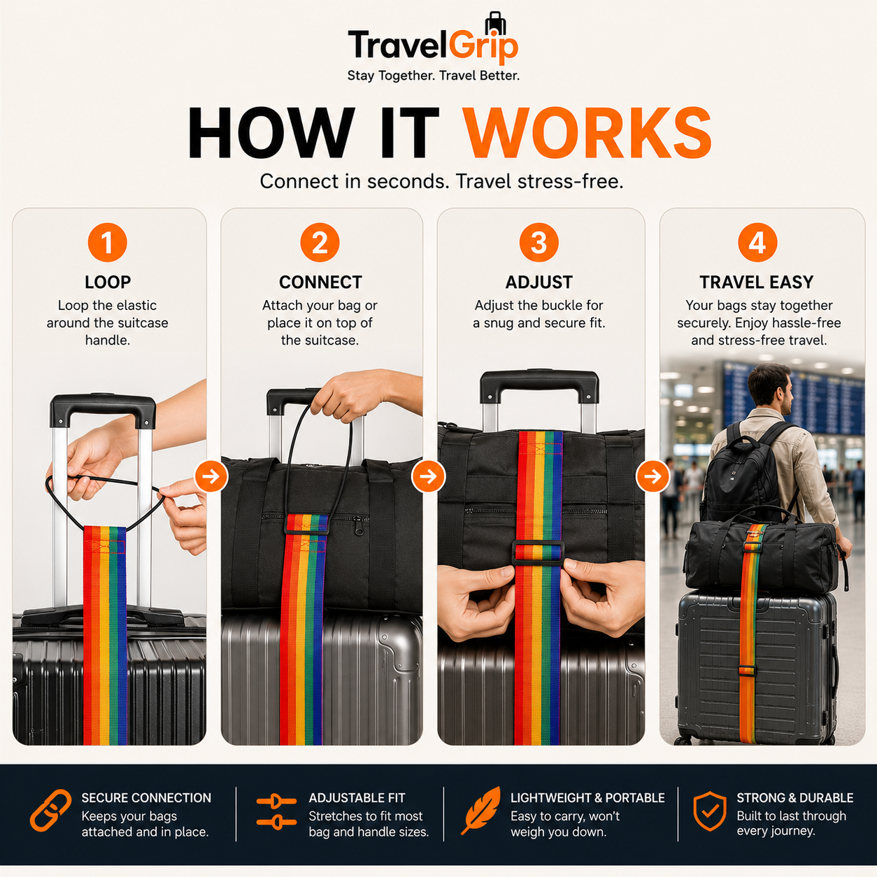 TravelGrip - Stay Together. Travel Better.