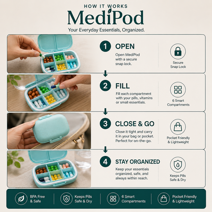 MediPod - Your Everyday Essentials, Organized.