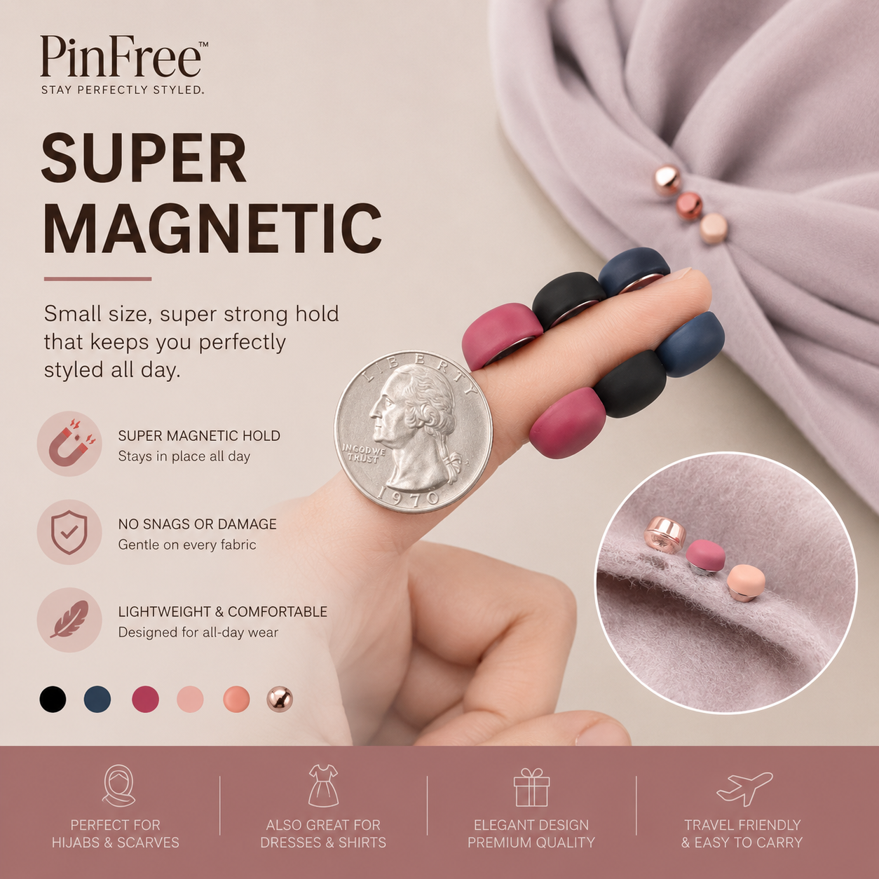 PinFree - Stay Perfectly Styled.